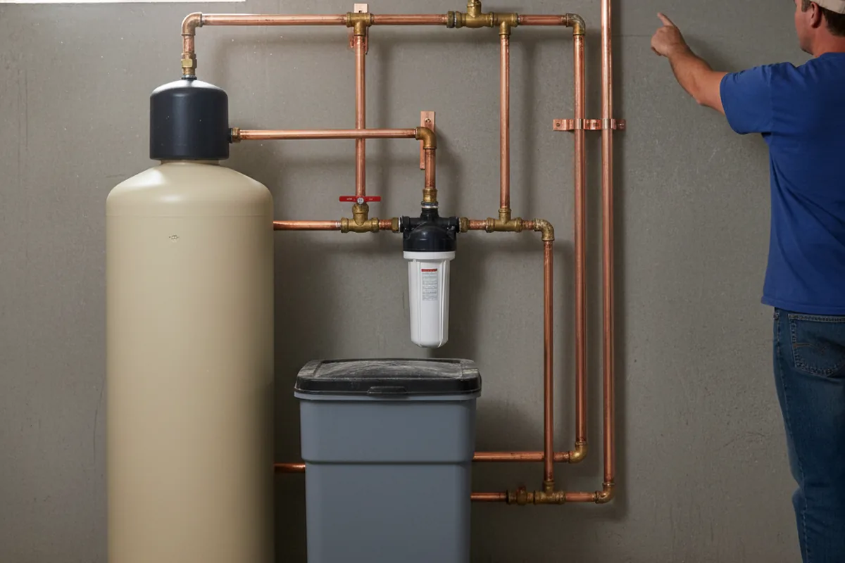 Whole-house water treatment system installed in Searcy